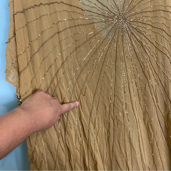 Free People Jens Pirate Booty Starburst Avenue Embellished Kaftan Maxi Beaded - Picture 14 of 14